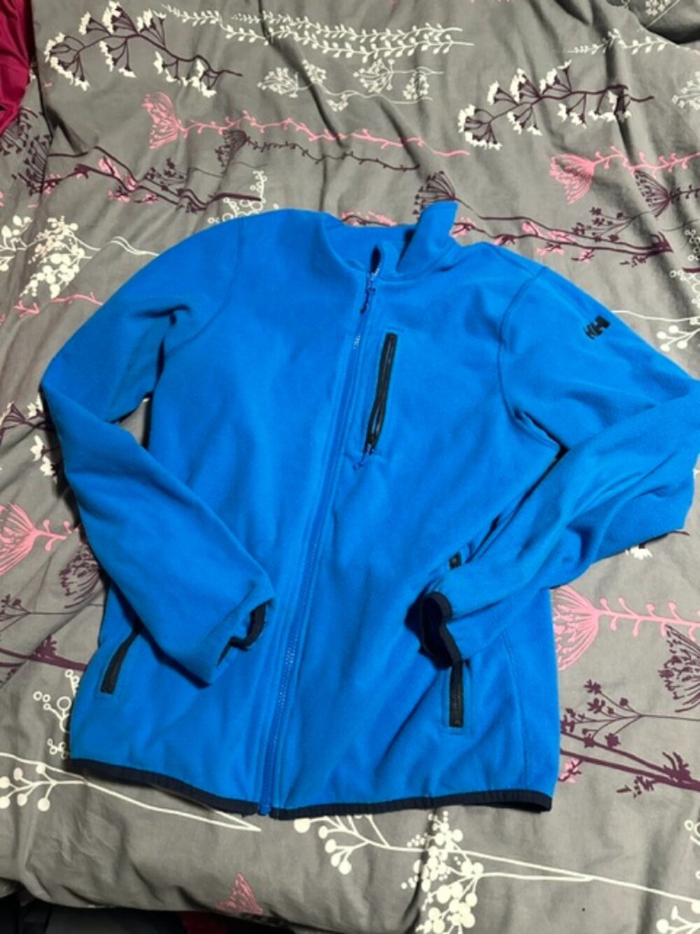 Helly hansen fleece zip up size medium